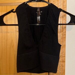 Urban Outfitters Ribbed V-Neck Tank